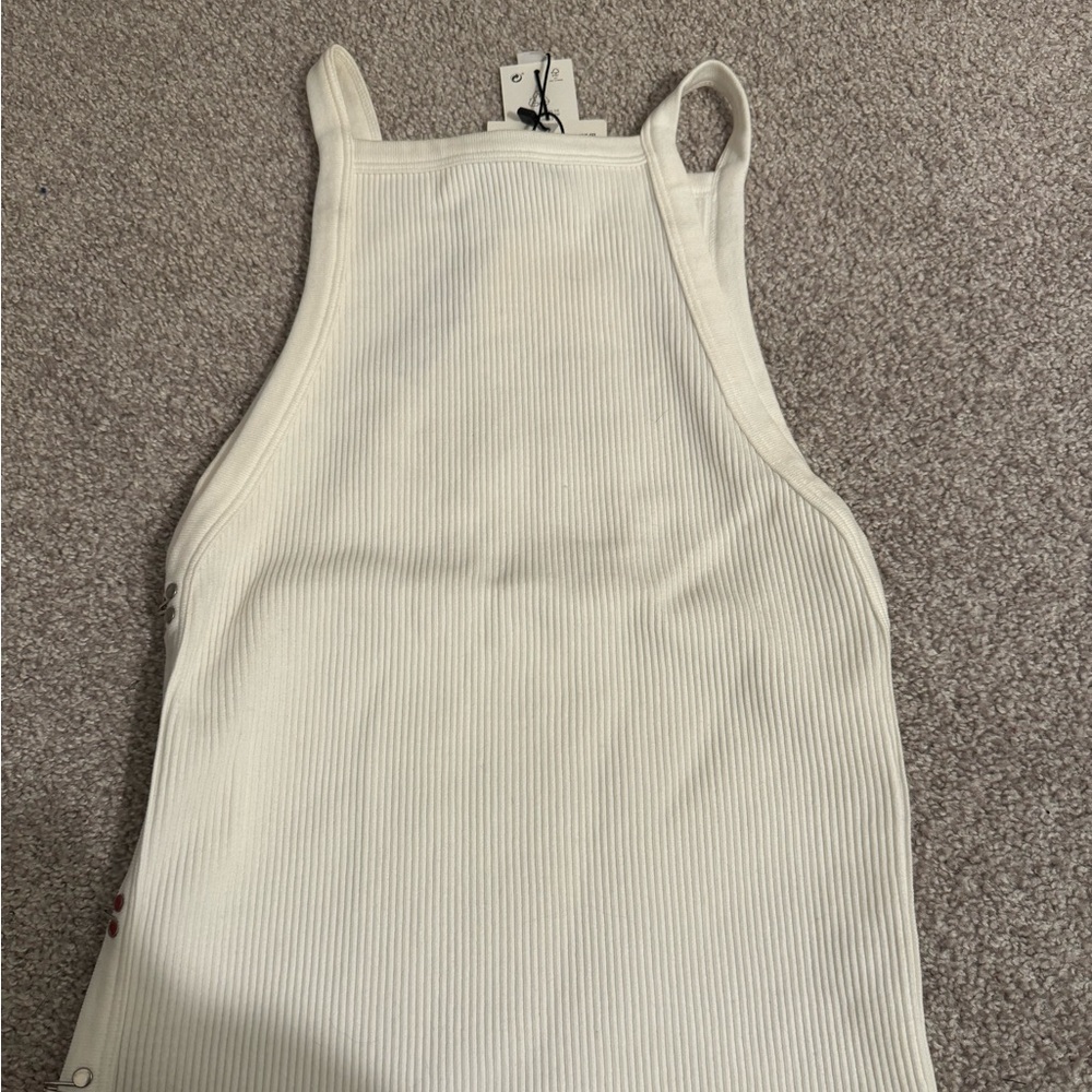 Brand new with tags, white Zara, tank top with side detail